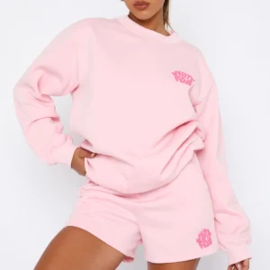 Look For Me Oversized Sweater Pink